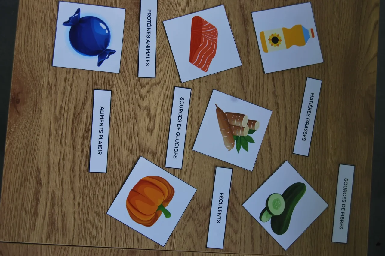 Activité pour mieux comprendre son alimentation